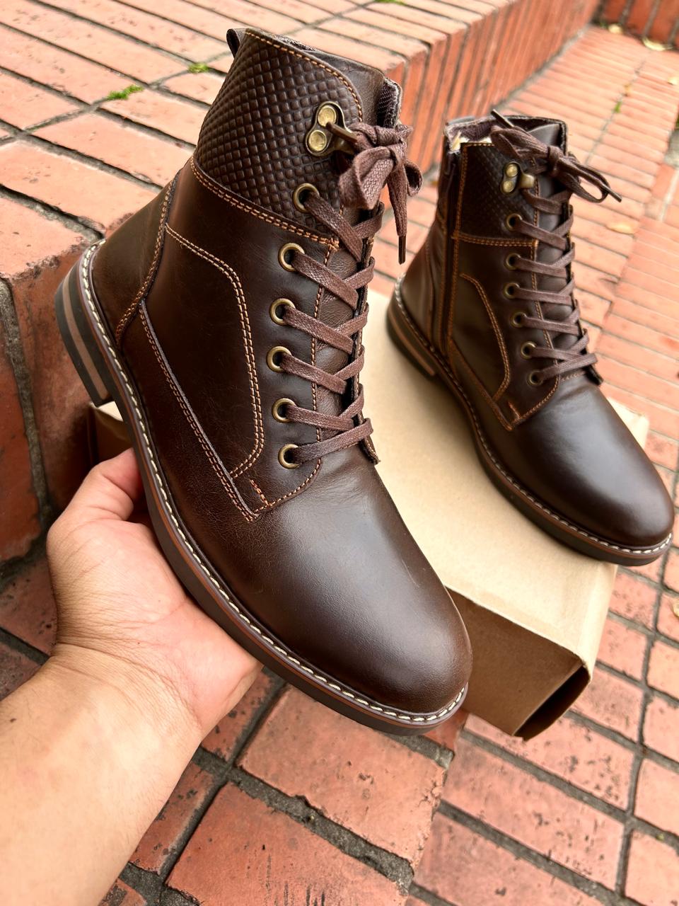🔥COLECCIÓN PREMIUM❗ ⭐MOCASINES APACHE Y BOTAS❗💚EN PURO CUERO ❗.                 ⭐⭐⭐👇🥰