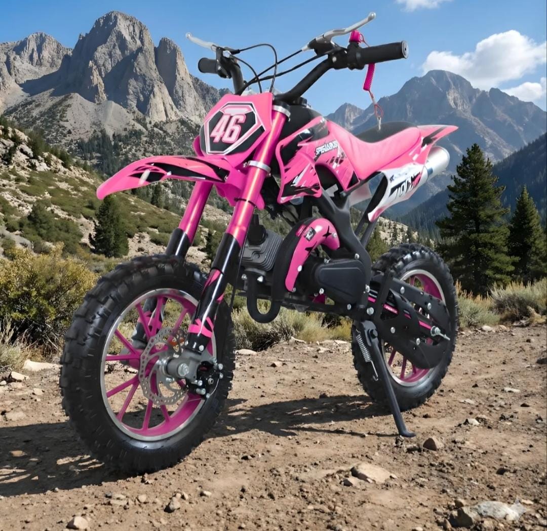 🥳♥️ HERMOSAS MOTO A GASOLINA PARA NIÑOS , MOTOR 50 CC, 2 TIEMPOS 👇👇❗